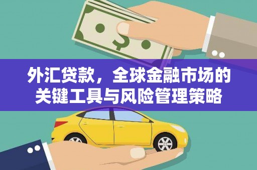 左权外汇贷款，全球金融市场的关键工具与风险管理策略