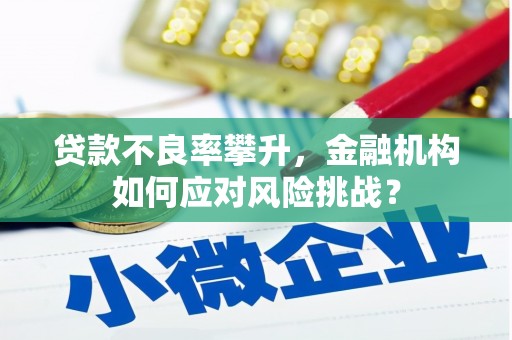 左权贷款不良率攀升，金融机构如何应对风险挑战？